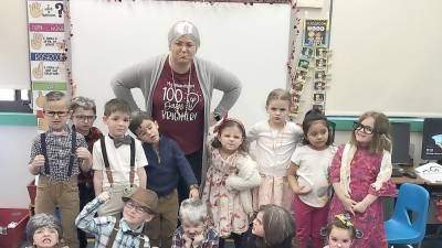 Students celebrate 100th day of school