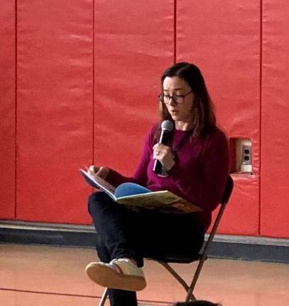 Children's author comes to Cedar Mountain Children's author comes to Cedar Mountain