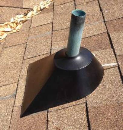 Ogdensburg resident invents a cost-effective solution for roof repair Pipe Vent Shield.