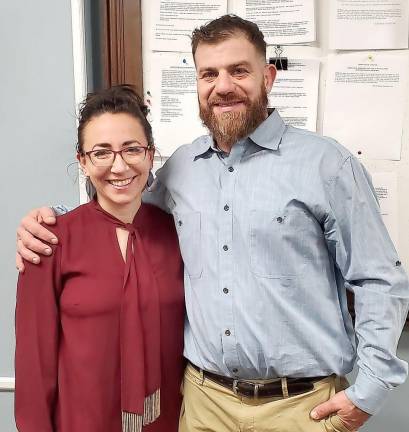 Andover Borough welcomes new councilman Councilman Randy Mallon and his wife, Erica (Photo provided)