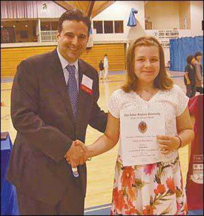 Elena Nita is talented youth honoree Elena Nita is talented youth honoree