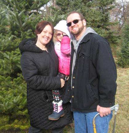 The Monochello family of Highland Lakes think maybe they found their perfect tree.