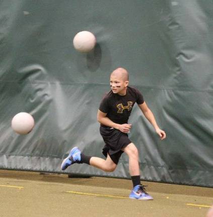 Pass It Along to host annual dodgeball event 2013 Dodgeball participant.
