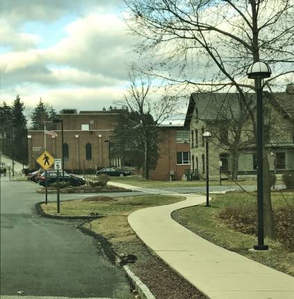 The SCCC campus' inner sanctum Photo by Laurie Gordon