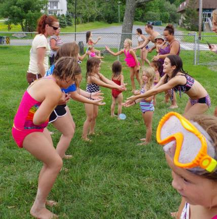 Barry Lakes Water Carnival is an annual tradition The water balloon toss ended in a free-for-all water balloon fight.