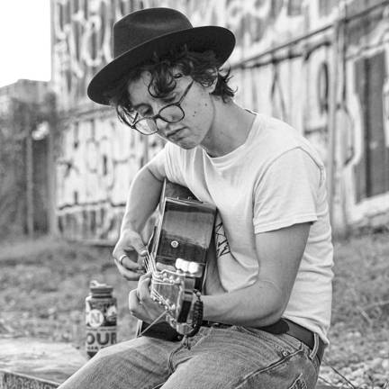 Guitar masters on local stages <b>Gabe Parsons, a folk-rock singer-songwriter, will play Thursday, Nov. 21 at Krogh’s Restaurant & Brew Pub in Sparta. (Photo courtesy of Gabe Parsons)</b>