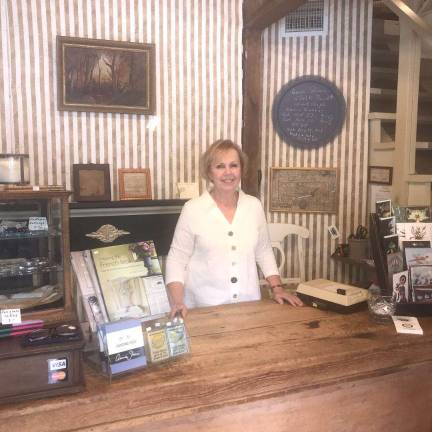 Sweet P.E.A.'s nears almost 40 years in business PHOTOS BY LAURIE GORDONSweet P.E.A.'s co-owner, Patti Bruterri loves talking to customers and showing them the store's treasures.