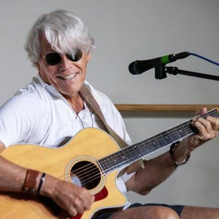 Floating stories on a melody <b>Bernie Drury plays Friday night at Krogh’s Restaurant & Brew Pub in Sparta. (Photo courtesy of Bernie Drury)</b>