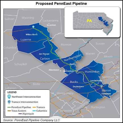 PennEast gas pipeline gets feds' OK, to apply for NJ permits PennEast gas pipeline gets feds' OK, to apply for NJ permits