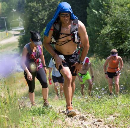 Runners endure heat during 'Running with the Devil' at Mountain Creek