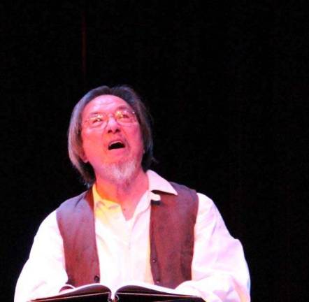 Randall Duk Kim and Anne Occhiogrosso star in 'Then Came Each Actor' Photo provided Randall Duk Kim.