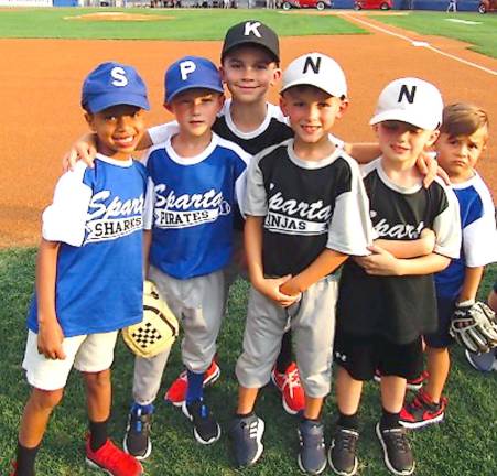 Sparta Little Leaguers treated to ‘Night at the Ballpark’ with the Sussex County Miners