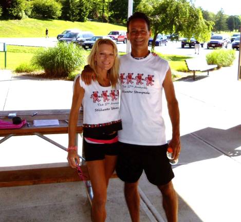 Stampede 5K celebrates 20 years Stampede Race Directors, Guy and Laurie Gordon.