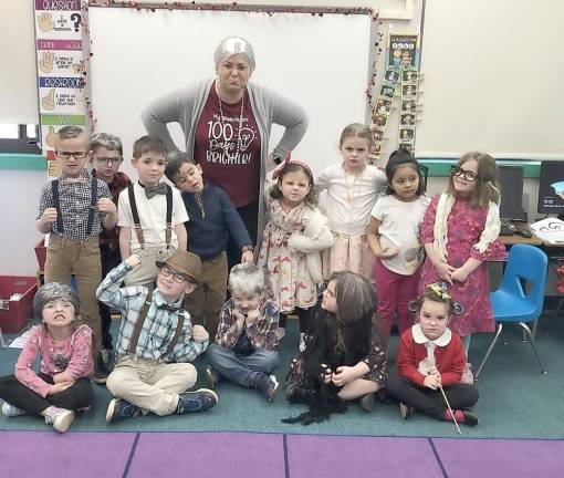 Students celebrate 100th day of school