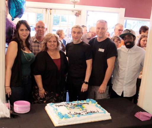 The Newton Theatre celebrates 5th anniversary Rowan Cort, Dov Teta, Ann Marie Vitoulis, Jonathan Peirce, Pete Larena, Lorenzo Young