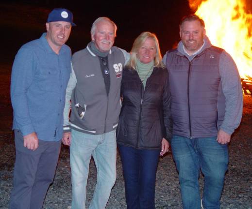 The Hession Foundation is shown from left, : son, Patrick Hession, Joe Hession, Sr, wife Mary Hession and son Joe Hession Jr.