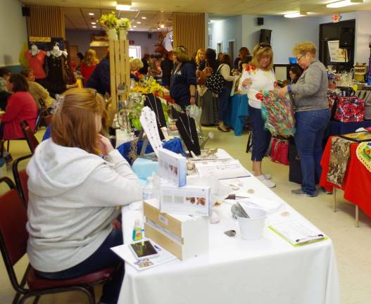 In all, some 34 vendors and organizations offered their wares and services.