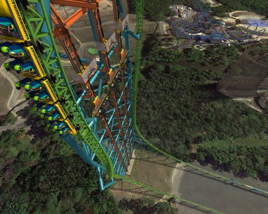 Six Flags Great Adventure announces World Record-Breaking Ride for 2014 Photo renderings provided by Six Flags Six Flags Great Adventure announces the 41-story Zumanjaro: Drop of Doom to open in 2014.