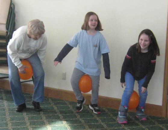 Highland Lakes hosts winter carnival Everyone was ready for the Penguin Waddle.