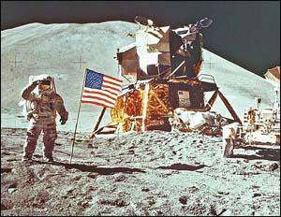 One small step for man... One small step for man...