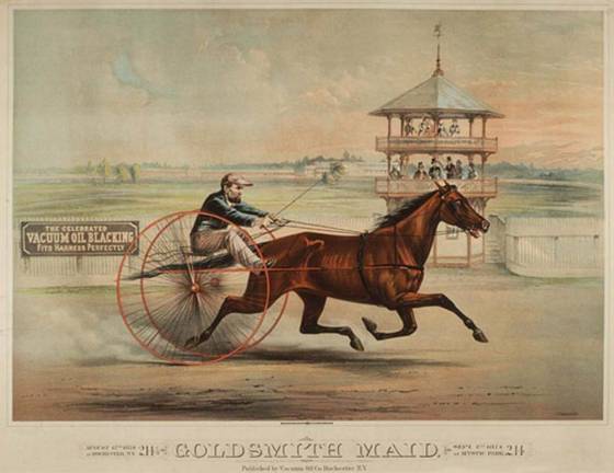 Sussex County History Today: Goldsmith Maid, ‘Queen of the Trotters’ Goldsmith Maid, raised on a Sussex County farm, won so much money racing that she had her own rail car. (Photo provided)