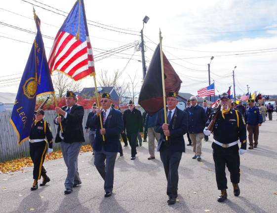 The Sussex Post 213 American Legion march.