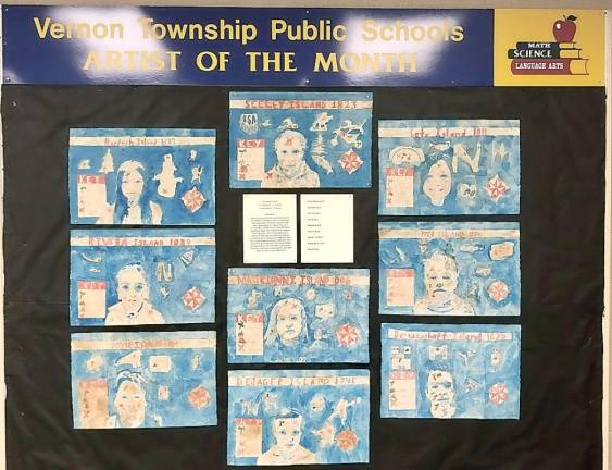 Lounsberry Hollow students create treasure maps