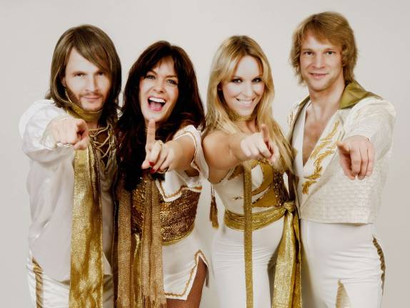 Arrival from Sweden to perform the music of ABBA ABBA.