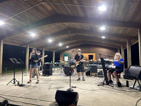 Blue North plays a free concert Saturday evening, July 22 at Maple Grange Park in Vernon. (Photos by Daniele Sciuto)