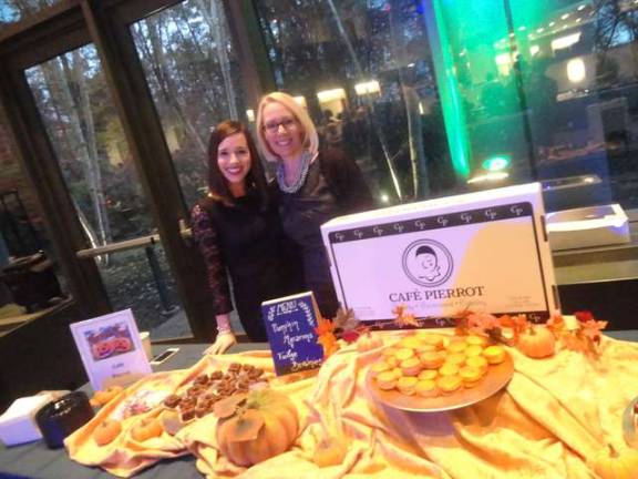 Harvest Fest raises funds for the Growing Stage Children's Theater Cafe Pierrot owners Stefanie and Laura Nifenecker, of Sparta.