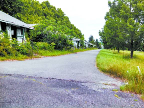 Photos by Leigh Tenore The future of 88 acre Camp Sussex, located on state route 565, which now sits abandoned is of much discussion locally.