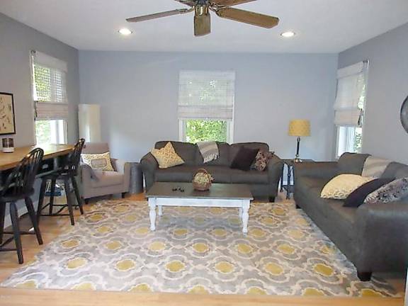 Enjoy fishing and kayaking from your updated riverfront home Enjoy fishing and kayaking from your updated riverfront home