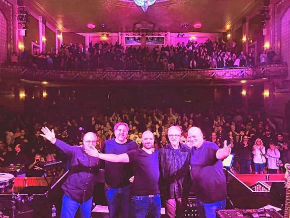 Master keyboardist, guitarists on stages <b>‘The Genesis Show,’ a tribute to the iconic 1976 ‘A Trick of the Tail’ tour, is Saturday night at the Newton Theatre. (Photo courtesy of Tyler Steinbronn)</b>