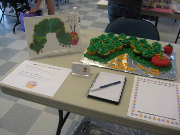 Holly Stoll&#x2019;s impressive and delicious entry was The Very, Hungry Caterpillar.