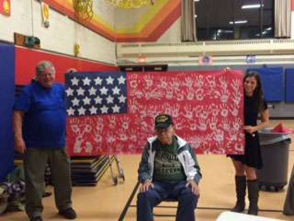 Cedar Mountain students honor veterans