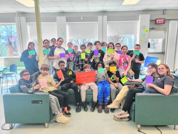 Lounsberry students give back