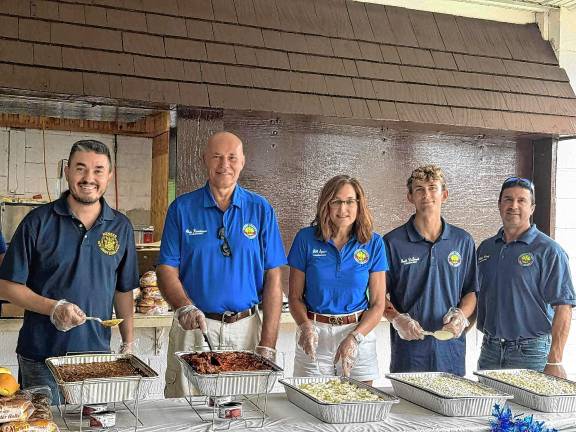 Hamburg. 12th annual Veterans Picnic From left are state Assemblyman Mike Inganamort, R-24, and Sussex County Commissioners Alan Henderson, Jill Space, Jack DeGroot and Chris Carney.