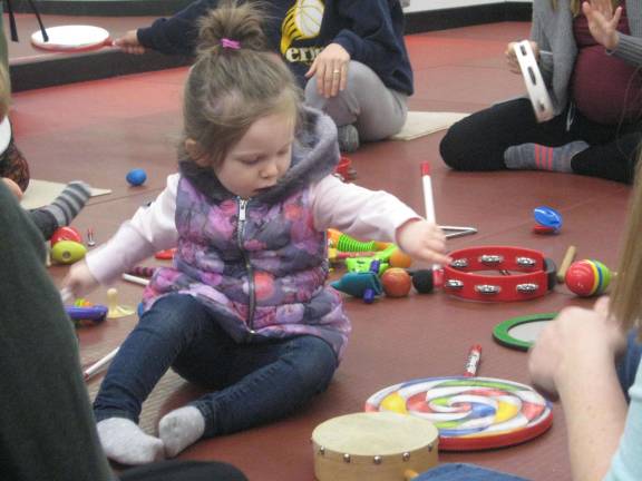 Bumblesong offers music classes to area families And the eager drummers respond.