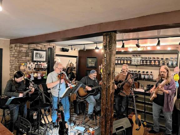 Master keyboardist, guitarists on stages <b>The Acoustic Wolves perform Saturday night at Skylands Craft Beer & Wine Garden in Wantage. (Photo courtesy of the Acoustic Wolves)</b>