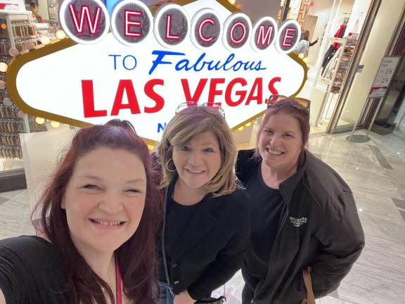 Realtors attend sales convention Nine local Gross and Jansen Realtors attended the Berkshire Hathaway annual sales convention in Las Vegas. (Photo provided)