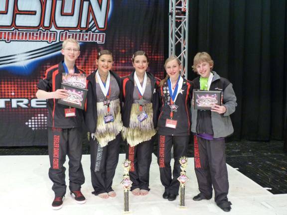 Dancers kick off season on right foot Some of ZDC's teen soloists and duet/trio overall winning performers from the DXP Competition