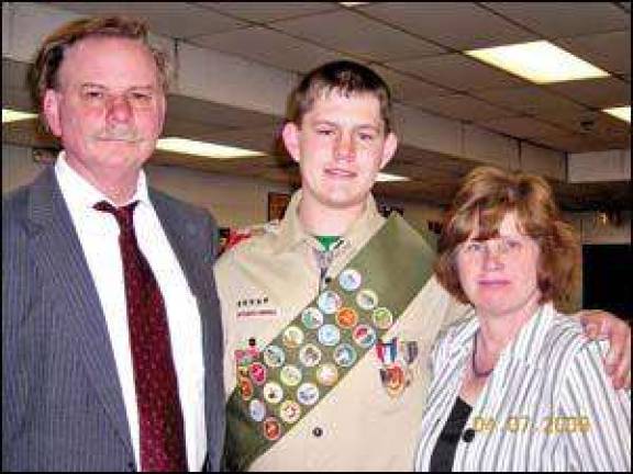 Rudolph achieves Eagle Scout status Rudolph achieves Eagle Scout status