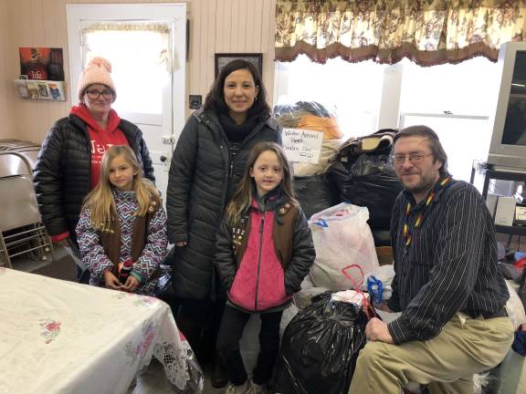 Girl Scouts hold winter apparel drive Girl Scouts hold winter apparel drive