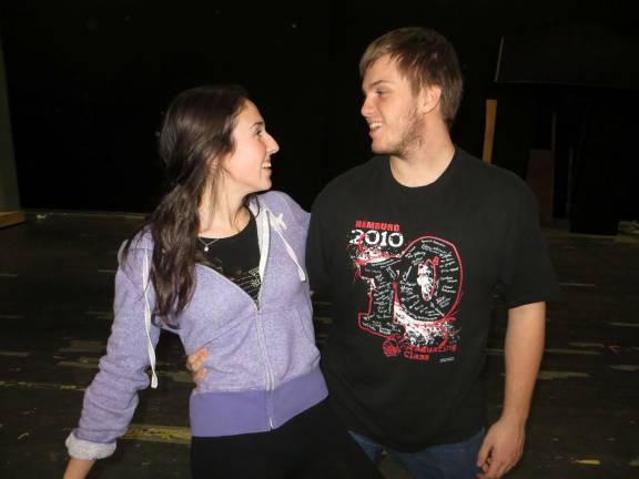 Wallkill Valley students to perform 'Crazy For You' Polly and Bobby (Courtney Berado, Robert Piper) in ‘Shall we Dance.’