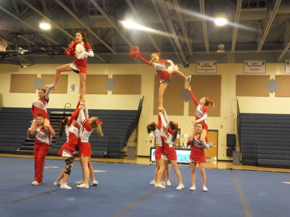 Local cheerleaders shine in regional competition The High Point Regional High School cheerleaders finished in third place in the Varsity Small category.