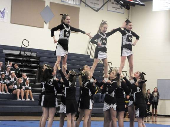 Local cheerleaders shine in regional competition The West Milford Senior Rec. cheerleaders perform. They won second place in the senior rec category. The Sparta Spartans Snowball Cheerleading Competition took place on Sunday, January 5, 2014 at Sparta High School. Teams from schools in the tri-state area participated in the Sparta Township, N.J. school event.