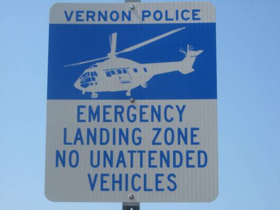 Typically, the lot serves as an emergency helicopter landing area.