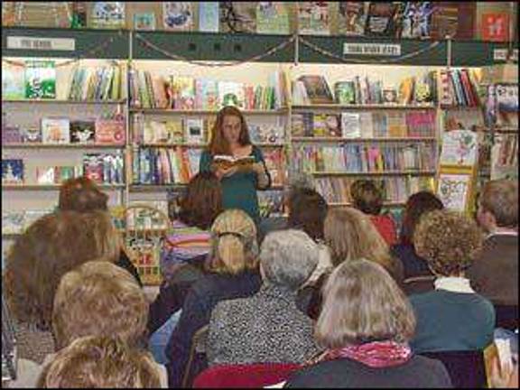 Author appearance is a success Author appearance is a success