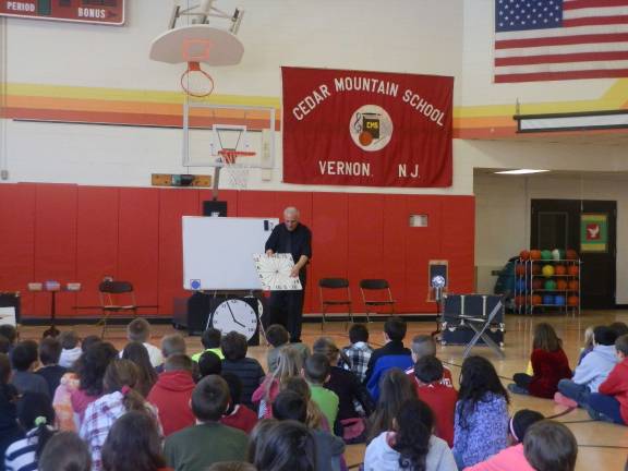Cedar Mountain school holds math assembly Cedar Mountain school holds math assembly