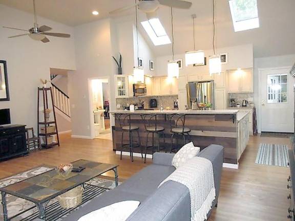 Enjoy fishing and kayaking from your updated riverfront home Enjoy fishing and kayaking from your updated riverfront home